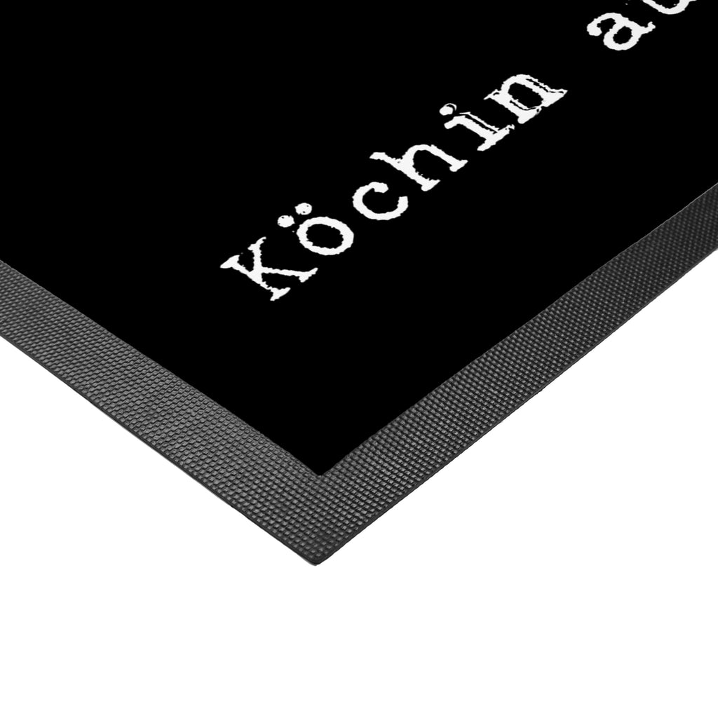 Fußmatte Köchin aus Leidenschaft Köchin, Chefköchin, Küchenchefin, Küchenmeisterin, Schiffsköchin, Sterneköchin, Fernsehköchin, Restaurant,  Türvorleger, Schmutzmatte, Fußabtreter, Matte, Schmutzfänger, Fußabstreifer, Schmutzfangmatte, Türmatte, Motivfußmatte,  Haustürmatte, Vorleger  Beruf, Ausbildung, Jubiläum, Abschied, Rente, Kollege, Kollegin, Geschenk, Schenken, Arbeitskollege, Mitarbeiter, Firma, Danke, Dankeschön
