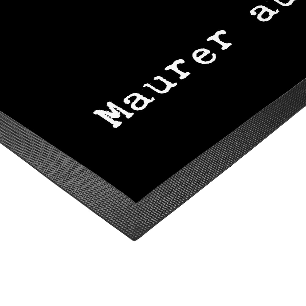 Fußmatte Maurer aus Leidenschaft Maurer, Maurermeister, Gesellenprüfung, Handwerker, Maurerbetrieb,  Türvorleger, Schmutzmatte, Fußabtreter, Matte, Schmutzfänger, Fußabstreifer, Schmutzfangmatte, Türmatte, Motivfußmatte,  Haustürmatte, Vorleger  Beruf, Ausbildung, Jubiläum, Abschied, Rente, Kollege, Kollegin, Geschenk, Schenken, Arbeitskollege, Mitarbeiter, Firma, Danke, Dankeschön