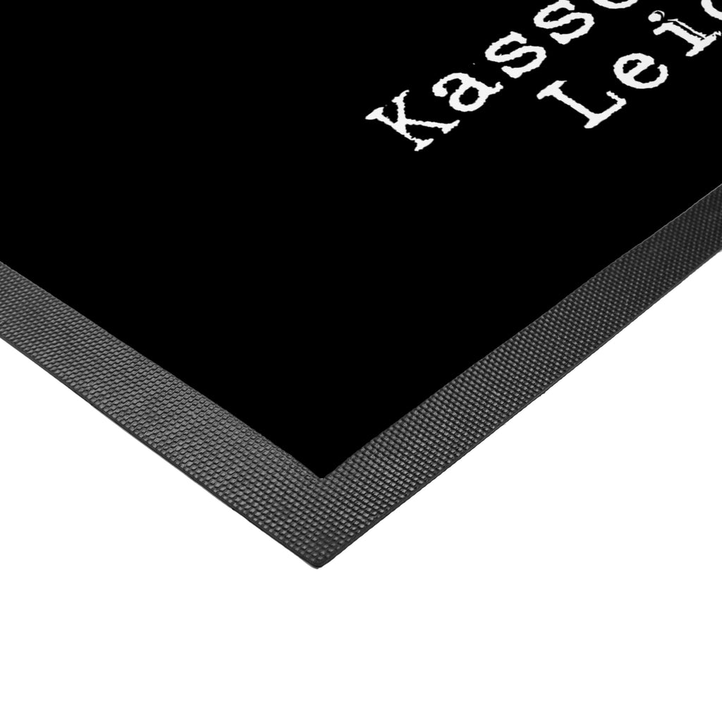 Fußmatte Kassenwartin aus Leidenschaft Kassenwartin, Schatzmeisterin, Verein,  Türvorleger, Schmutzmatte, Fußabtreter, Matte, Schmutzfänger, Fußabstreifer, Schmutzfangmatte, Türmatte, Motivfußmatte,  Haustürmatte, Vorleger  Beruf, Ausbildung, Jubiläum, Abschied, Rente, Kollege, Kollegin, Geschenk, Schenken, Arbeitskollege, Mitarbeiter, Firma, Danke, Dankeschön