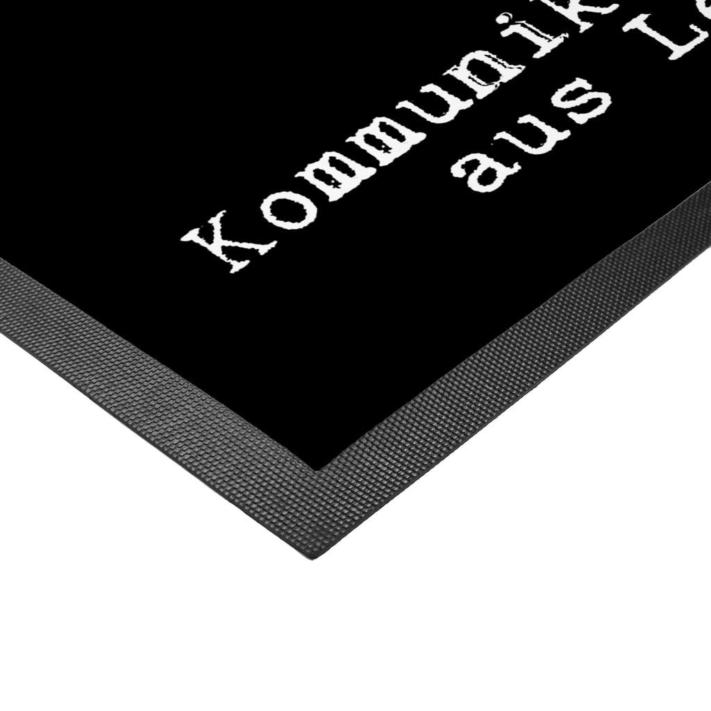 Fußmatte Kommunikationsmanagerin aus Leidenschaft Kommunikationsmanagerin, studium, interkulturelle kommunikation, communications manager,  Türvorleger, Schmutzmatte, Fußabtreter, Matte, Schmutzfänger, Fußabstreifer, Schmutzfangmatte, Türmatte, Motivfußmatte,  Haustürmatte, Vorleger  Beruf, Ausbildung, Jubiläum, Abschied, Rente, Kollege, Kollegin, Geschenk, Schenken, Arbeitskollege, Mitarbeiter, Firma, Danke, Dankeschön
