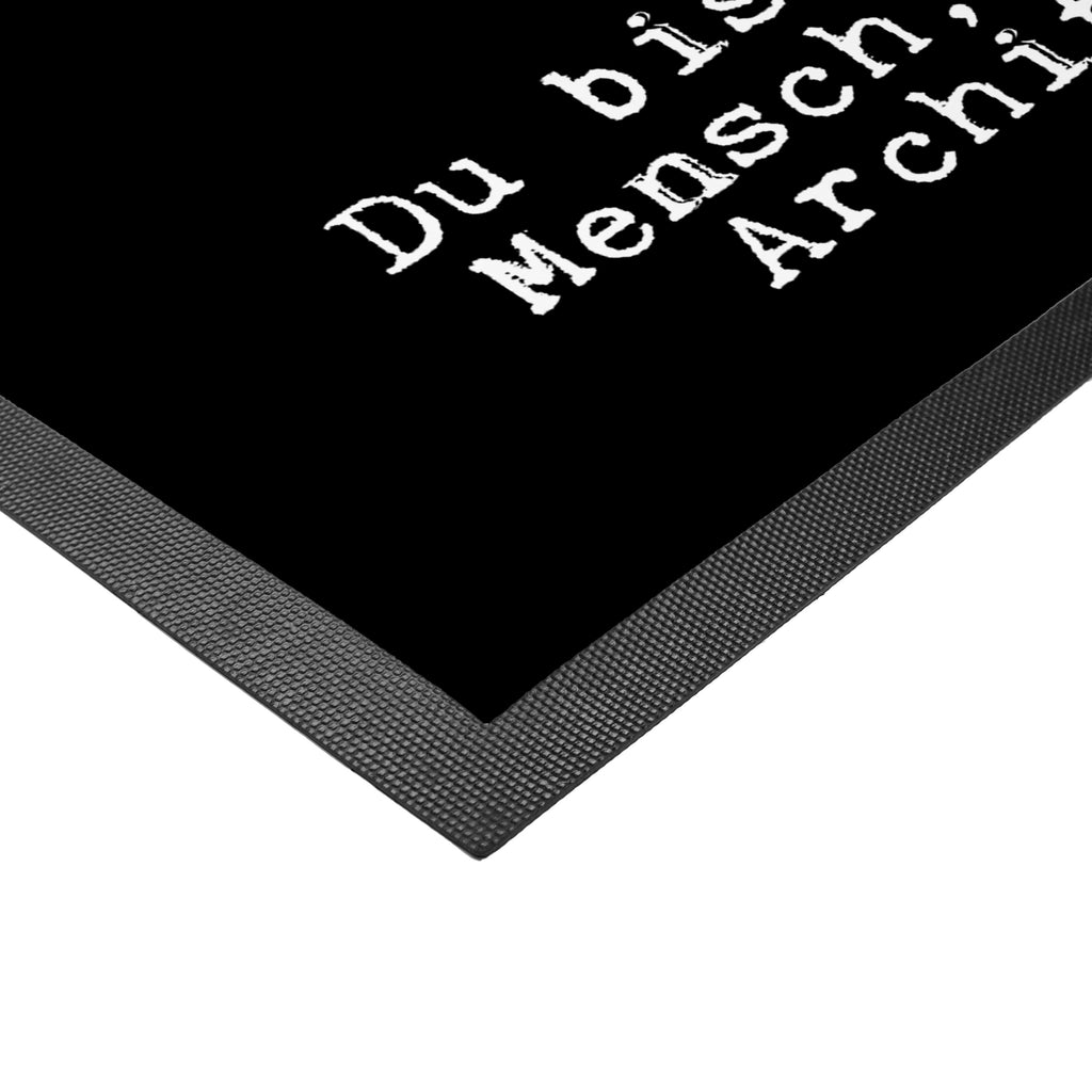 Fußmatte Architektin mit Herz Architektin, Innenarchitektin, Architekturbüro Türvorleger, Schmutzmatte, Fußabtreter, Matte, Schmutzfänger, Fußabstreifer, Schmutzfangmatte, Türmatte, Motivfußmatte,  Haustürmatte, Vorleger  Beruf, Ausbildung, Jubiläum, Abschied, Rente, Kollege, Kollegin, Geschenk, Schenken, Arbeitskollege, Mitarbeiter, Firma, Danke, Dankeschön