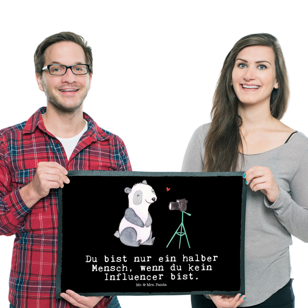 Fußmatte Influencer mit Herz  Türvorleger, Schmutzmatte, Fußabtreter, Matte, Schmutzfänger, Fußabstreifer, Schmutzfangmatte, Türmatte, Motivfußmatte,  Haustürmatte, Vorleger  Beruf, Ausbildung, Jubiläum, Abschied, Rente, Kollege, Kollegin, Geschenk, Schenken, Arbeitskollege, Mitarbeiter, Firma, Danke, Dankeschön