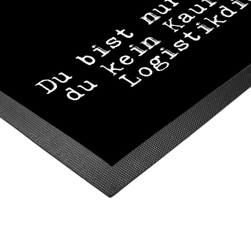 Fußmatte Kaufmann für Spedition und Logistikdienstleistung mit Herz Abschlussprüfung, Kaufmann für Spedition und Logistikdienstleistung, Ausbildungsgeschenk,  Logistiker, Speditionsmitarbeiter,  Türvorleger, Schmutzmatte, Fußabtreter, Matte, Schmutzfänger, Fußabstreifer, Schmutzfangmatte, Türmatte, Motivfußmatte,  Haustürmatte, Vorleger  Beruf, Ausbildung, Jubiläum, Abschied, Rente, Kollege, Kollegin, Geschenk, Schenken, Arbeitskollege, Mitarbeiter, Firma, Danke, Dankeschön