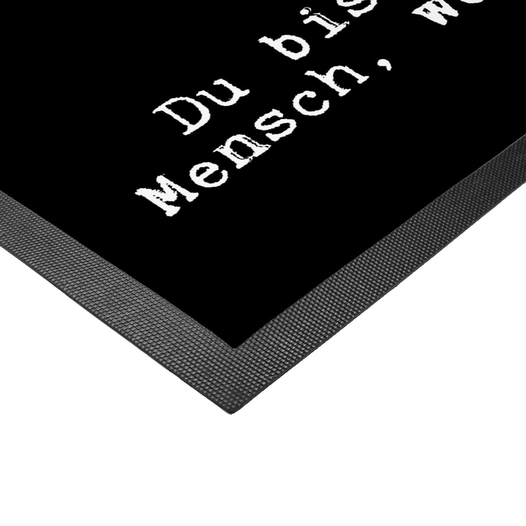 Fußmatte Autor mit Herz