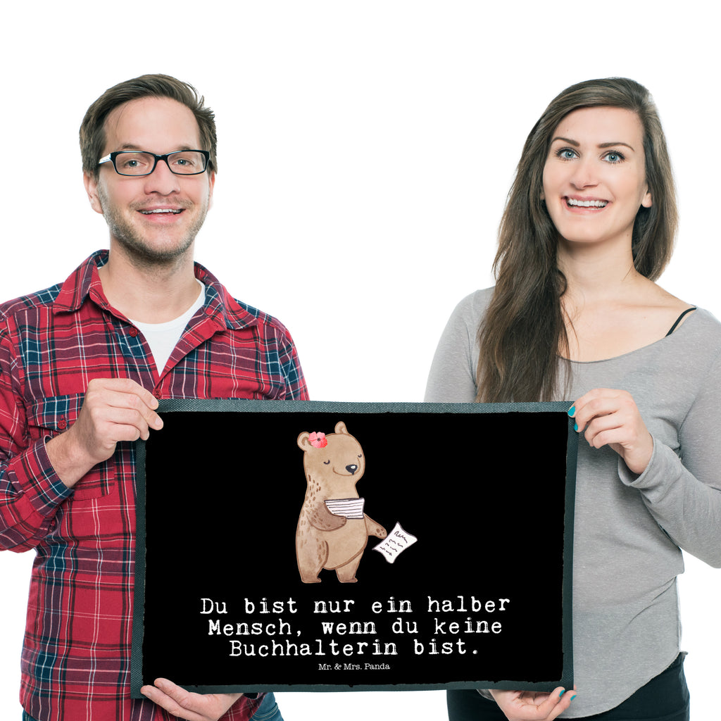 Fußmatte Buchhalterin mit Herz Buchhalter,in Bürojob, Backoffice Mitarbeiterin, Angestellte Türvorleger, Schmutzmatte, Fußabtreter, Matte, Schmutzfänger, Fußabstreifer, Schmutzfangmatte, Türmatte, Motivfußmatte,  Haustürmatte, Vorleger  Beruf, Ausbildung, Jubiläum, Abschied, Rente, Kollege, Kollegin, Geschenk, Schenken, Arbeitskollege, Mitarbeiter, Firma, Danke, Dankeschön