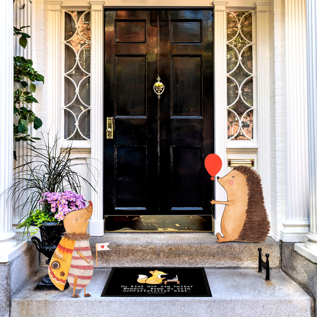 Fußmatte Schriftsteller mit Herz