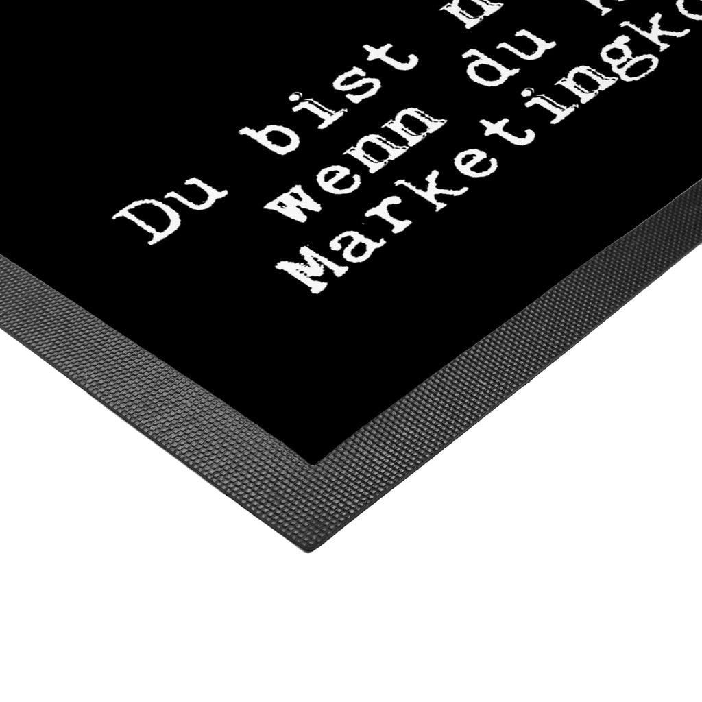 Fußmatte Kauffrau für Marketingkommunikation mit Herz