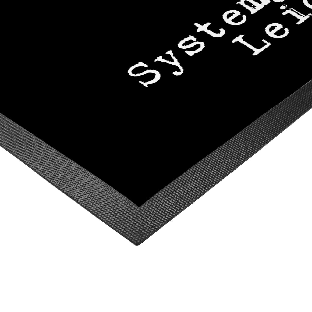 Fußmatte Systemgastronom aus Leidenschaft  Türvorleger, Schmutzmatte, Fußabtreter, Matte, Schmutzfänger, Fußabstreifer, Schmutzfangmatte, Türmatte, Motivfußmatte,  Haustürmatte, Vorleger  Beruf, Ausbildung, Jubiläum, Abschied, Rente, Kollege, Kollegin, Geschenk, Schenken, Arbeitskollege, Mitarbeiter, Firma, Danke, Dankeschön
