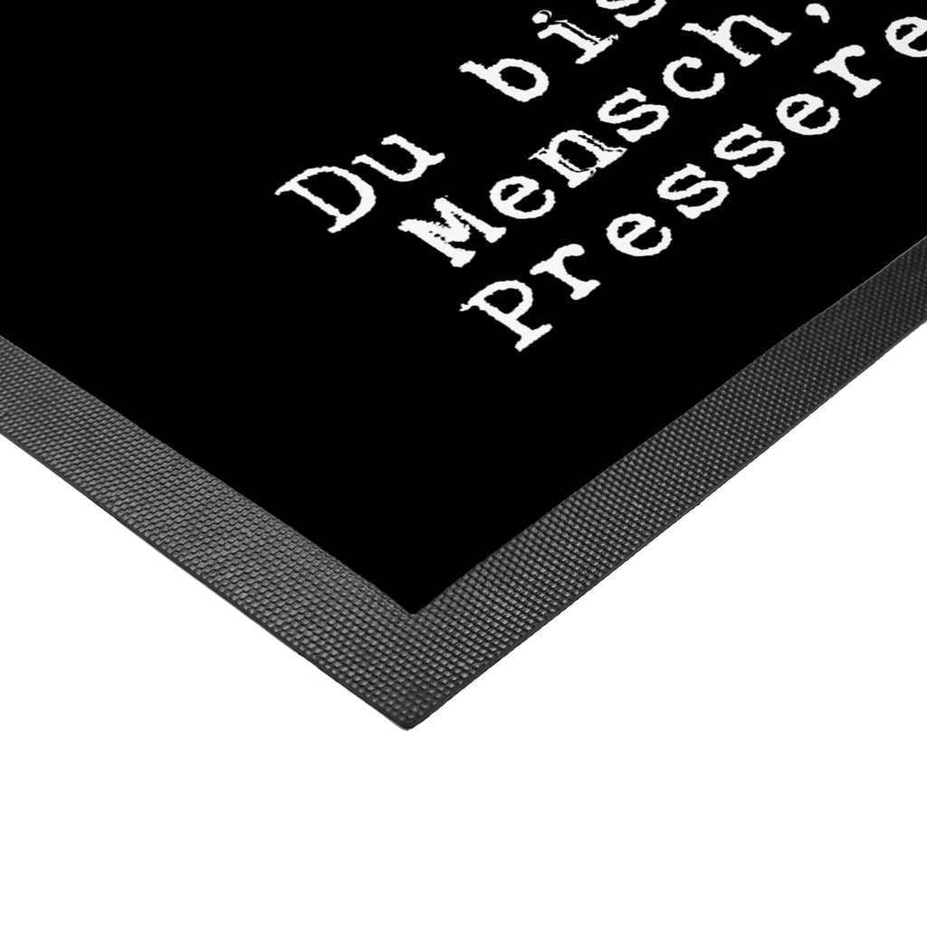 Fußmatte Pressereferentin mit Herz Pressereferentin, Pressemitarbeiterin, Presseagentur, Studium,  Türvorleger, Schmutzmatte, Fußabtreter, Matte, Schmutzfänger, Fußabstreifer, Schmutzfangmatte, Türmatte, Motivfußmatte,  Haustürmatte, Vorleger  Beruf, Ausbildung, Jubiläum, Abschied, Rente, Kollege, Kollegin, Geschenk, Schenken, Arbeitskollege, Mitarbeiter, Firma, Danke, Dankeschön
