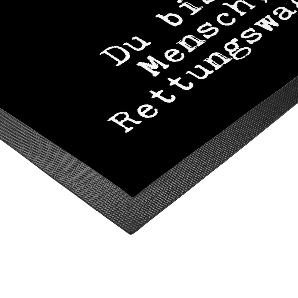 Fußmatte Rettungswagenfahrerin mit Herz  Türvorleger, Schmutzmatte, Fußabtreter, Matte, Schmutzfänger, Fußabstreifer, Schmutzfangmatte, Türmatte, Motivfußmatte,  Haustürmatte, Vorleger  Beruf, Ausbildung, Jubiläum, Abschied, Rente, Kollege, Kollegin, Geschenk, Schenken, Arbeitskollege, Mitarbeiter, Firma, Danke, Dankeschön