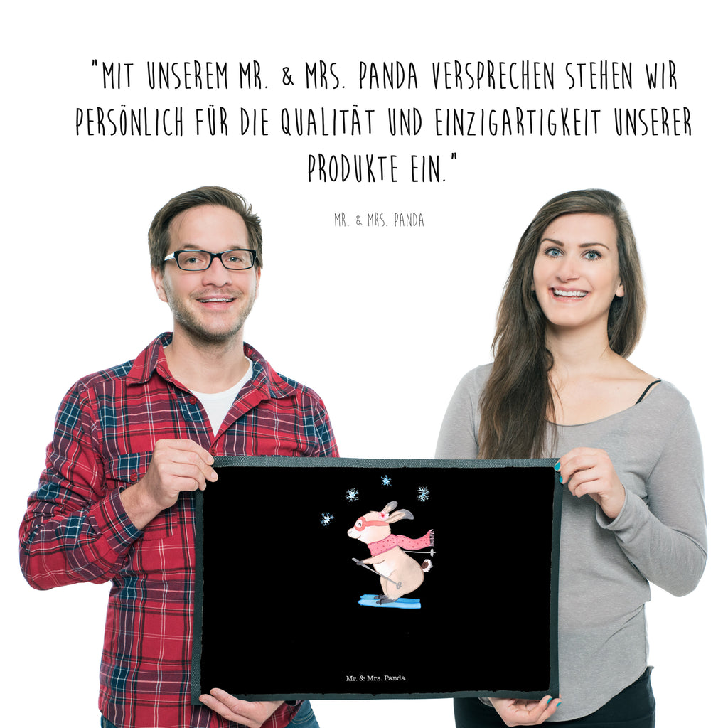 Fußmatte Skilehrerin mit Herz  Türvorleger, Schmutzmatte, Fußabtreter, Matte, Schmutzfänger, Fußabstreifer, Schmutzfangmatte, Türmatte, Motivfußmatte,  Haustürmatte, Vorleger  Beruf, Ausbildung, Jubiläum, Abschied, Rente, Kollege, Kollegin, Geschenk, Schenken, Arbeitskollege, Mitarbeiter, Firma, Danke, Dankeschön
