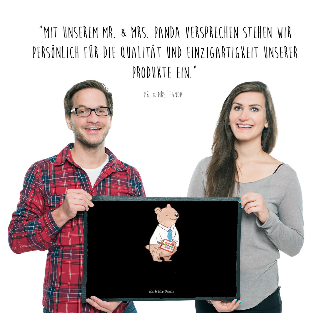 Fußmatte Bankangestellter mit Herz Bankangestellter, Bankfachmann, Bänker, Bankberater Türvorleger, Schmutzmatte, Fußabtreter, Matte, Schmutzfänger, Fußabstreifer, Schmutzfangmatte, Türmatte, Motivfußmatte,  Haustürmatte, Vorleger  Beruf, Ausbildung, Jubiläum, Abschied, Rente, Kollege, Kollegin, Geschenk, Schenken, Arbeitskollege, Mitarbeiter, Firma, Danke, Dankeschön