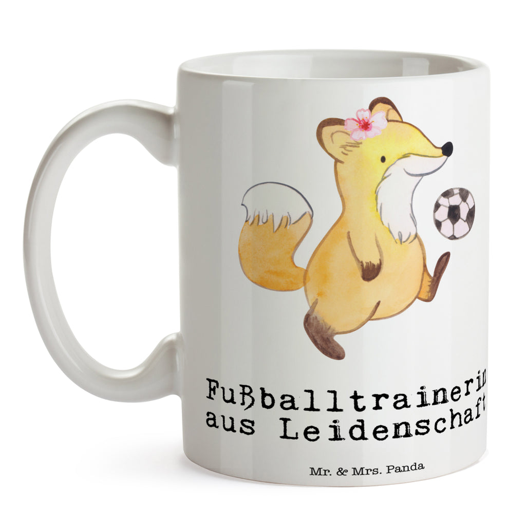 Tasse Fußballtrainerin aus Leidenschaft Fußballtrainerin, Fußballspiel, Glücksbringer, Verein Fußball,  Becher, Kaffeetasse, Kaffeebecher, Tee, Frühstück, Büro  Beruf, Ausbildung, Jubiläum, Abschied, Rente, Kollege, Kollegin, Geschenk, Schenken, Arbeitskollege, Mitarbeiter, Firma, Danke, Dankeschön