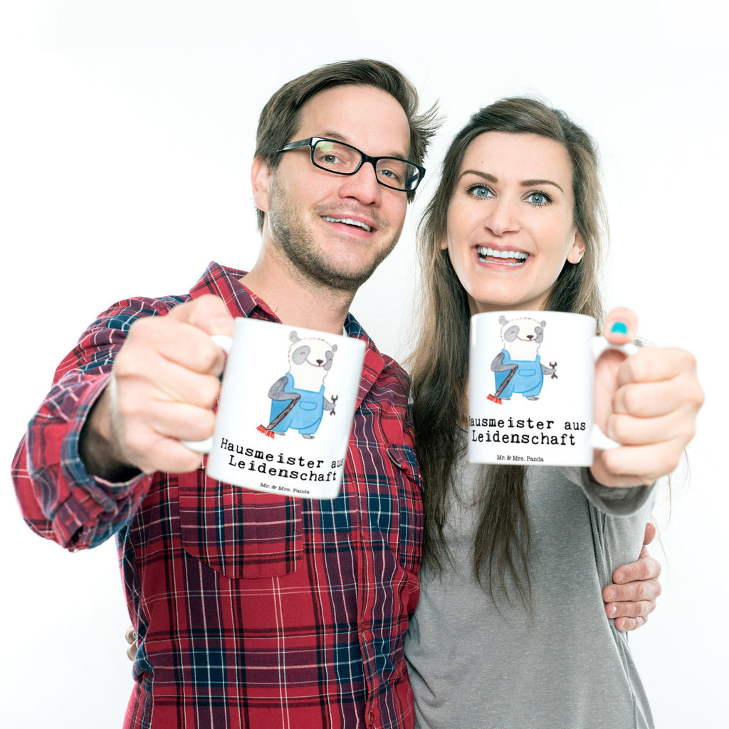 Tasse Hausmeister aus Leidenschaft Hausmeister, Concierge,
Hausverwalter,  Facility Manager  Becher, Kaffeetasse, Kaffeebecher, Tee, Frühstück, Büro  Beruf, Ausbildung, Jubiläum, Abschied, Rente, Kollege, Kollegin, Geschenk, Schenken, Arbeitskollege, Mitarbeiter, Firma, Danke, Dankeschön