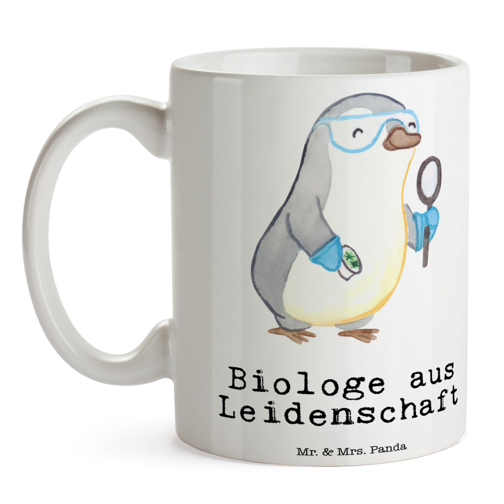 Tasse Biologe aus Leidenschaft Biologe, Biologie, Naturwissenschaftler, Labor, Studium, Bachelor, Master,  Becher, Kaffeetasse, Kaffeebecher, Tee, Frühstück, Büro  Beruf, Ausbildung, Jubiläum, Abschied, Rente, Kollege, Kollegin, Geschenk, Schenken, Arbeitskollege, Mitarbeiter, Firma, Danke, Dankeschön