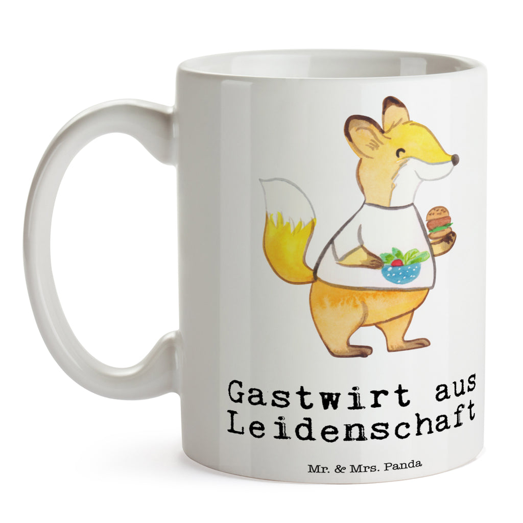 Tasse Gastwirt aus Leidenschaft Kneipenwirt, Gastwirt, Gaststätte, Kneipe, Eröffnung, Barkeeper, Bartender, Rum, Bar Becher, Kaffeetasse, Kaffeebecher, Tee, Frühstück, Büro  Beruf, Ausbildung, Jubiläum, Abschied, Rente, Kollege, Kollegin, Geschenk, Schenken, Arbeitskollege, Mitarbeiter, Firma, Danke, Dankeschön