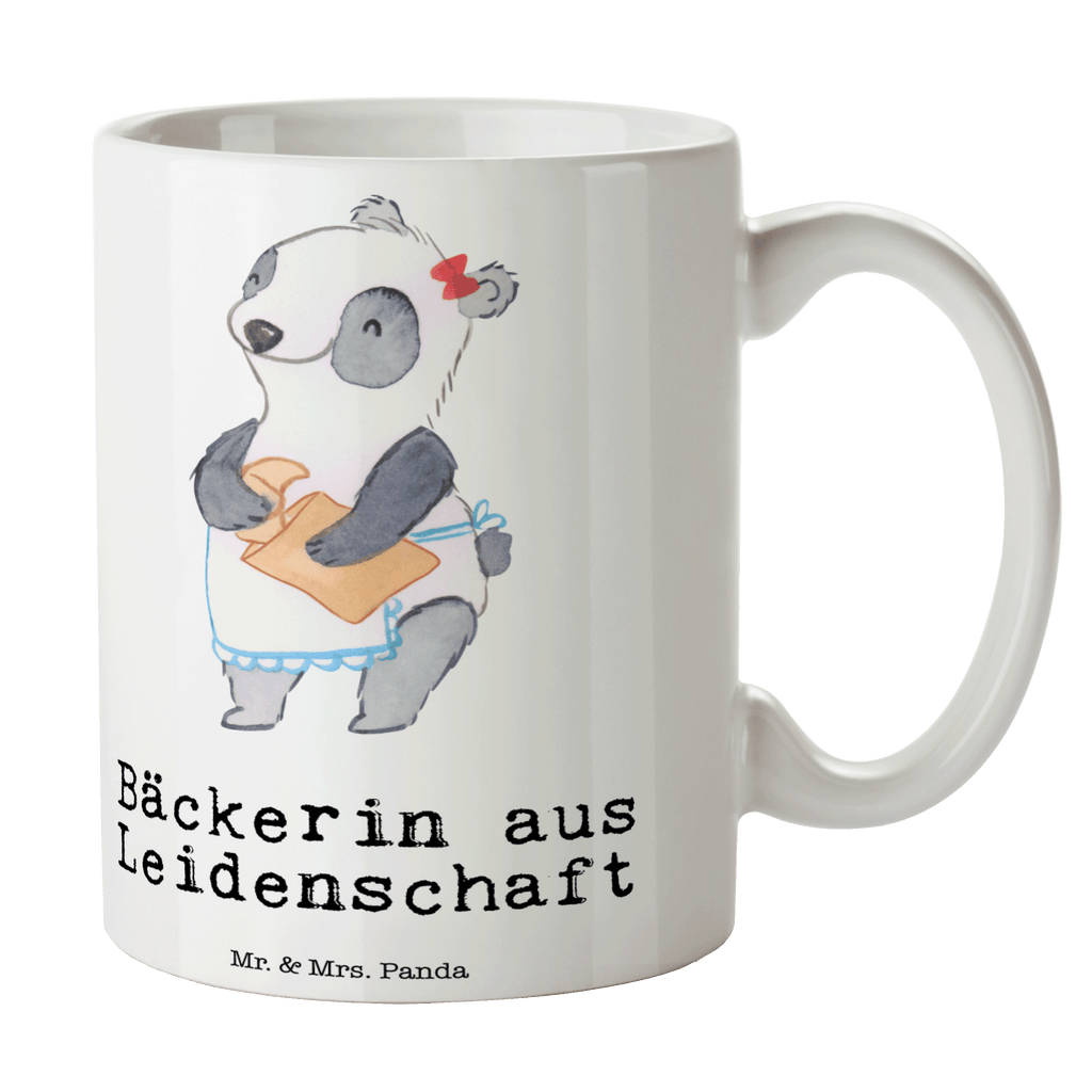 Tasse Bäckerin aus Leidenschaft Bäckerin, Konditorin, Brotbäckerin, Bäckerei, Backstube, Bäckerladen, Brotmanufaktur,  Becher, Kaffeetasse, Kaffeebecher, Tee, Frühstück, Büro  Beruf, Ausbildung, Jubiläum, Abschied, Rente, Kollege, Kollegin, Geschenk, Schenken, Arbeitskollege, Mitarbeiter, Firma, Danke, Dankeschön