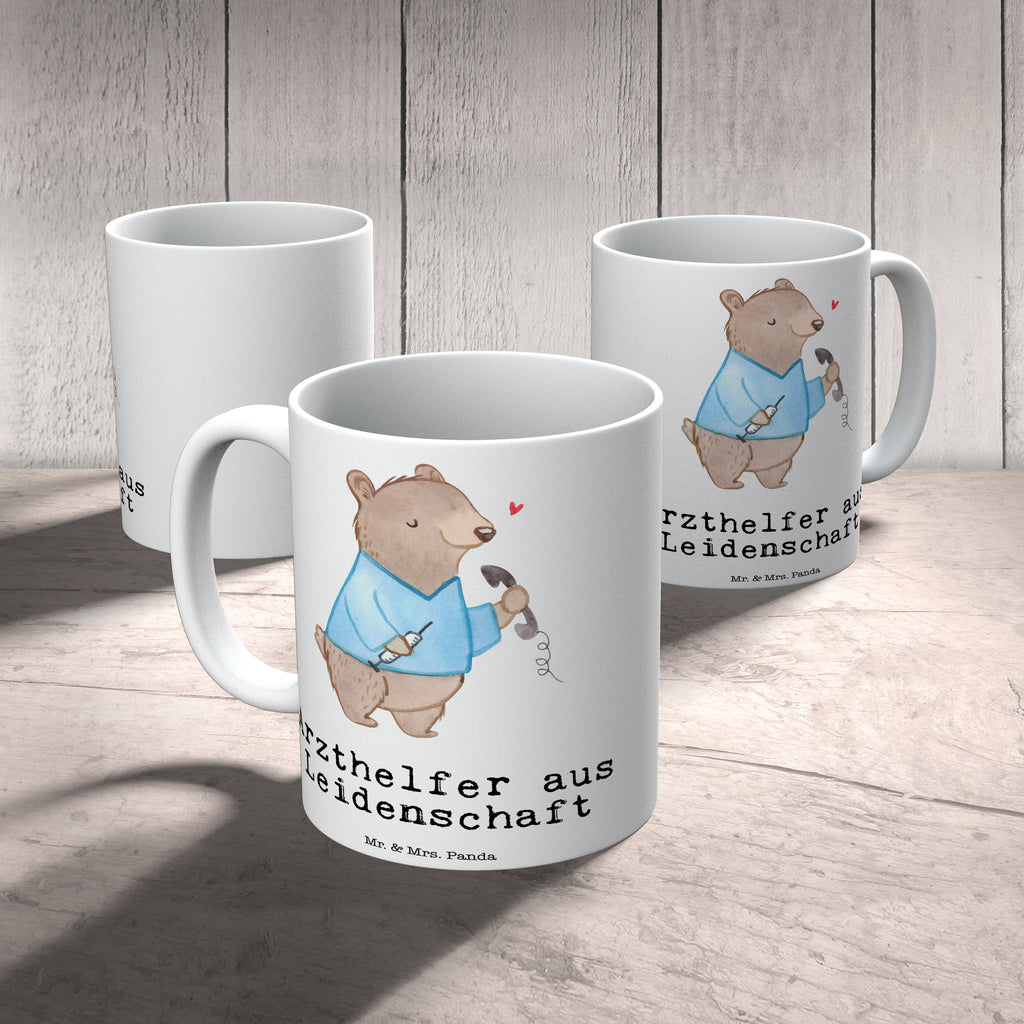 Tasse Arzthelfer aus Leidenschaft Arzthelfer, Medizinischer Fachangestellter Becher, Kaffeetasse, Kaffeebecher, Tee, Frühstück, Büro  Beruf, Ausbildung, Jubiläum, Abschied, Rente, Kollege, Kollegin, Geschenk, Schenken, Arbeitskollege, Mitarbeiter, Firma, Danke, Dankeschön