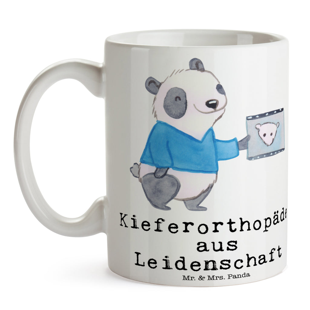 Tasse Kieferorthopäde aus Leidenschaft  Becher, Kaffeetasse, Kaffeebecher, Tee, Frühstück, Büro  Beruf, Ausbildung, Jubiläum, Abschied, Rente, Kollege, Kollegin, Geschenk, Schenken, Arbeitskollege, Mitarbeiter, Firma, Danke, Dankeschön