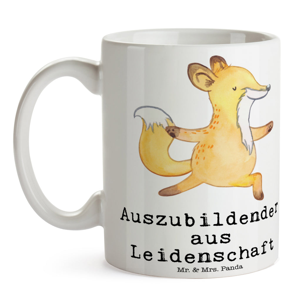 Tasse Auszubildender aus Leidenschaft Auszubildender, Azubi, Ausbildungsbeginn, Abschlussprüfung, Beginn der Ausbildung, Glücksbringer zur Ausbildung, Preis Becher, Kaffeetasse, Kaffeebecher, Tee, Frühstück, Büro  Beruf, Ausbildung, Jubiläum, Abschied, Rente, Kollege, Kollegin, Geschenk, Schenken, Arbeitskollege, Mitarbeiter, Firma, Danke, Dankeschön