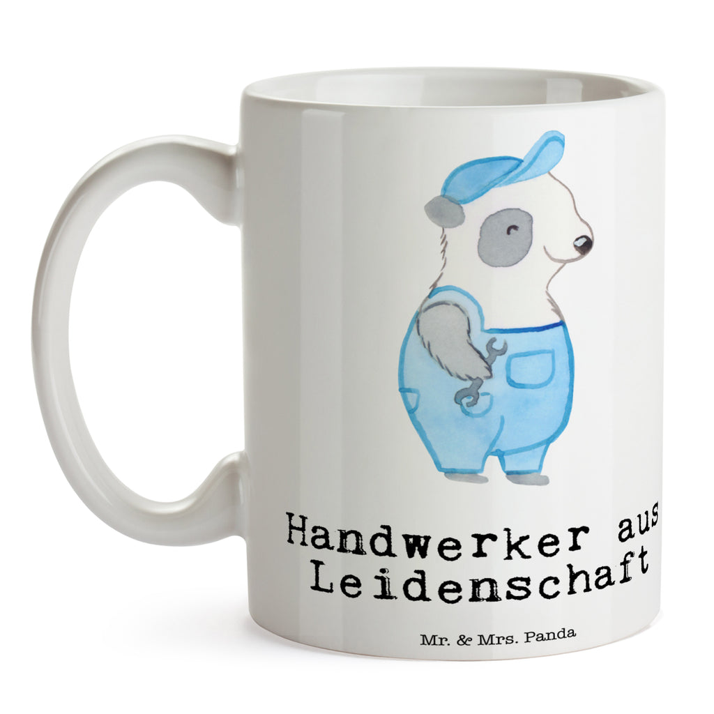 Tasse Handwerker aus Leidenschaft Handwerker, Gesellenprüfung, Handwerksbetrieb, Schrauber, Werkstatt,  Becher, Kaffeetasse, Kaffeebecher, Tee, Frühstück, Büro  Beruf, Ausbildung, Jubiläum, Abschied, Rente, Kollege, Kollegin, Geschenk, Schenken, Arbeitskollege, Mitarbeiter, Firma, Danke, Dankeschön
