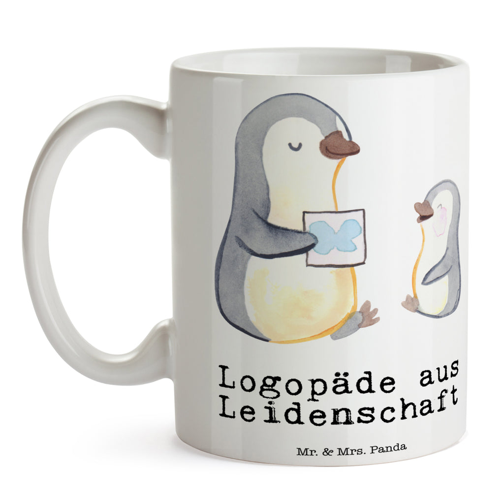 Tasse Logopäde aus Leidenschaft Logopäde, Logopädie, Ausbildung, Studium,  Becher, Kaffeetasse, Kaffeebecher, Tee, Frühstück, Büro  Beruf, Ausbildung, Jubiläum, Abschied, Rente, Kollege, Kollegin, Geschenk, Schenken, Arbeitskollege, Mitarbeiter, Firma, Danke, Dankeschön