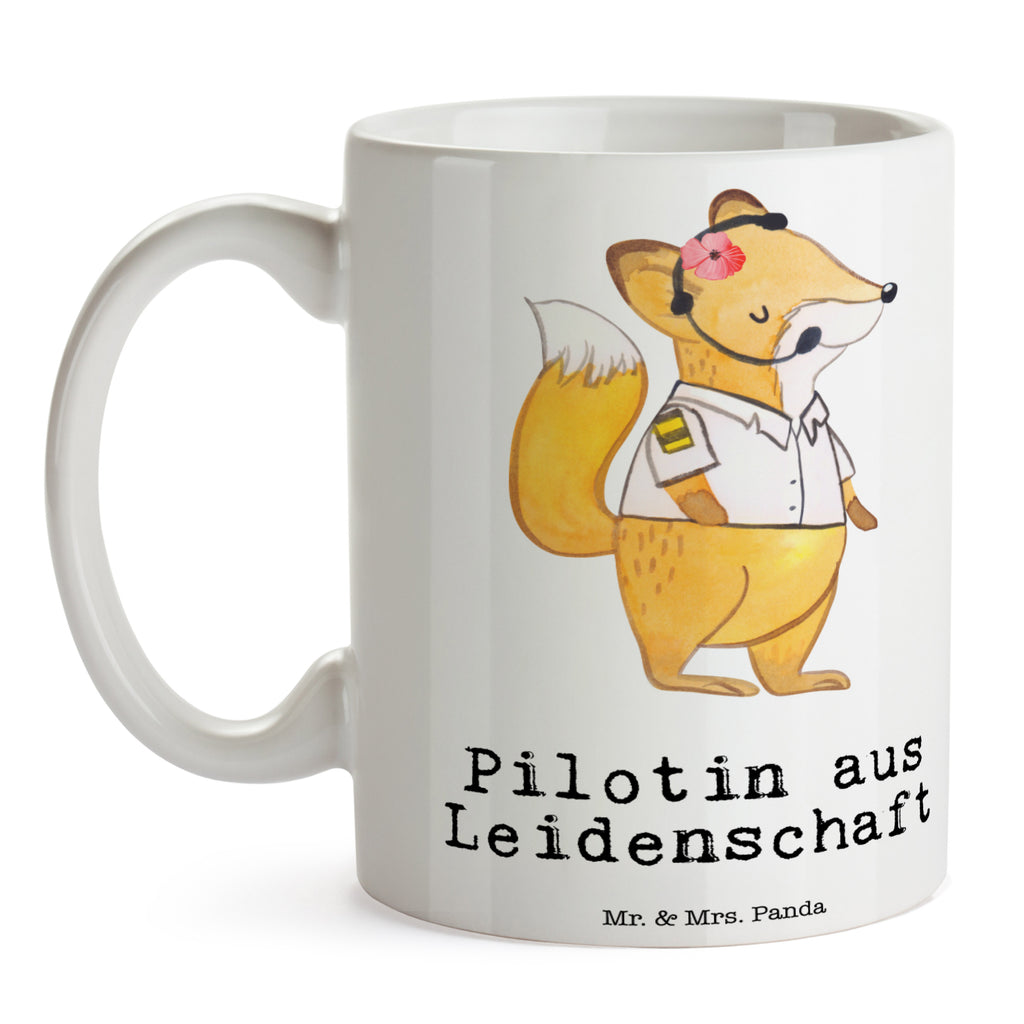 Tasse Pilotin aus Leidenschaft Pilotin, Flugkapitänin, Cockpit, Flugzeug,  Becher, Kaffeetasse, Kaffeebecher, Tee, Frühstück, Büro  Beruf, Ausbildung, Jubiläum, Abschied, Rente, Kollege, Kollegin, Geschenk, Schenken, Arbeitskollege, Mitarbeiter, Firma, Danke, Dankeschön
