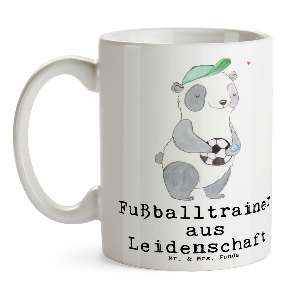 Tasse Fußballtrainer aus Leidenschaft Fußballtrainer, Fußballspiel, Glücksbringer, Verein Fußball,  Becher, Kaffeetasse, Kaffeebecher, Tee, Frühstück, Büro  Beruf, Ausbildung, Jubiläum, Abschied, Rente, Kollege, Kollegin, Geschenk, Schenken, Arbeitskollege, Mitarbeiter, Firma, Danke, Dankeschön