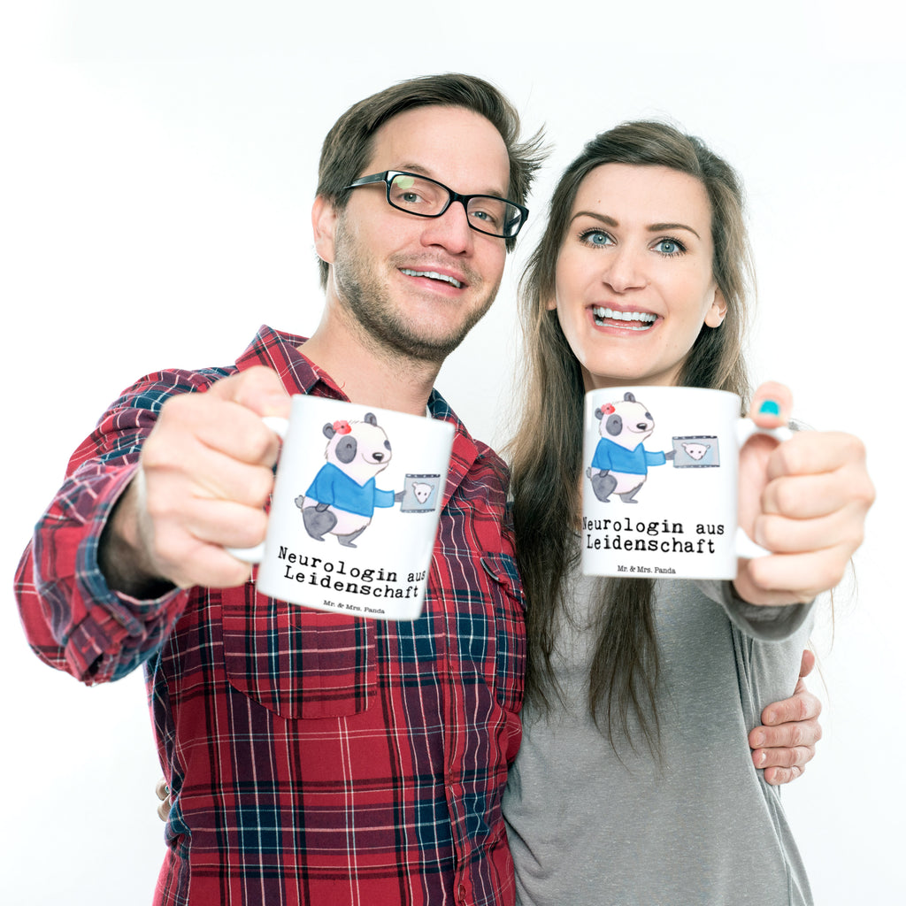 Tasse Neurologin aus Leidenschaft Neurologin, Neurologie, Mediziner, Medizinstudium,  Becher, Kaffeetasse, Kaffeebecher, Tee, Frühstück, Büro  Beruf, Ausbildung, Jubiläum, Abschied, Rente, Kollege, Kollegin, Geschenk, Schenken, Arbeitskollege, Mitarbeiter, Firma, Danke, Dankeschön