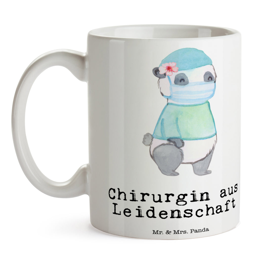 Tasse Chirurgin aus Leidenschaft Chirurgin, Unfallchirurgini, Notfallchirurgin, Krankenhaus, Ärztin, Medizinerin,   Becher, Kaffeetasse, Kaffeebecher, Tee, Frühstück, Büro  Beruf, Ausbildung, Jubiläum, Abschied, Rente, Kollege, Kollegin, Geschenk, Schenken, Arbeitskollege, Mitarbeiter, Firma, Danke, Dankeschön