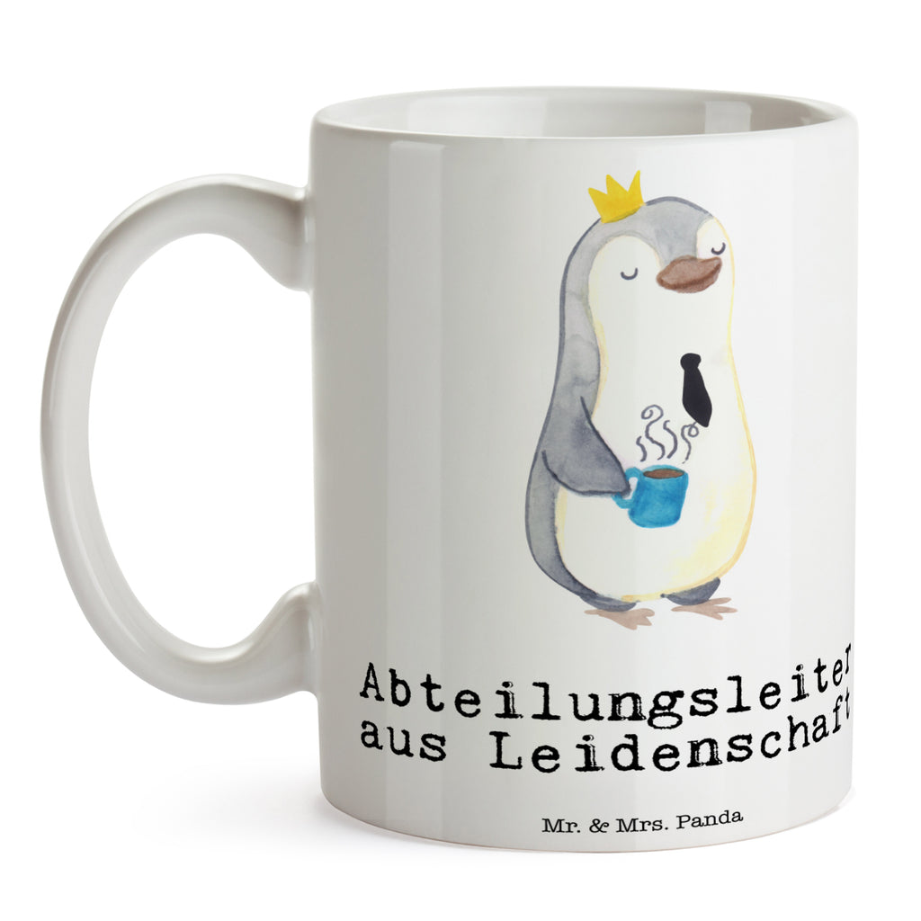 Tasse Abteilungsleiter aus Leidenschaft Abteilungsleiter, Teamleiter, Führungskraft Becher, Kaffeetasse, Kaffeebecher, Tee, Frühstück, Büro  Beruf, Ausbildung, Jubiläum, Abschied, Rente, Kollege, Kollegin, Geschenk, Schenken, Arbeitskollege, Mitarbeiter, Firma, Danke, Dankeschön