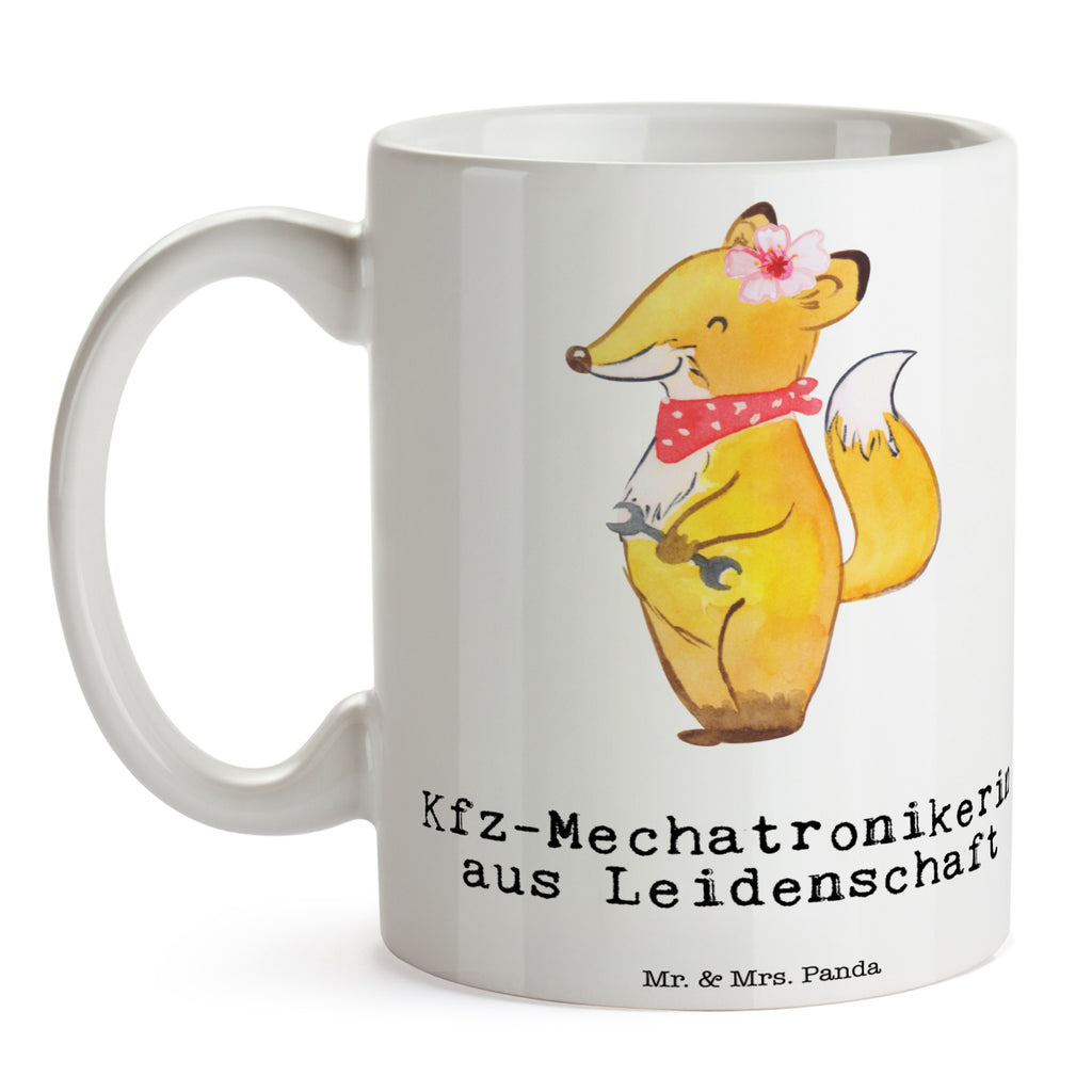 Tasse Kfz-Mechatronikerin aus Leidenschaft Kfz-Mechatronikerin, Kraftfahrzeugmechanikerin, Ausbildung, Meisterin ,Gesellenprüfung Becher, Kaffeetasse, Kaffeebecher, Tee, Frühstück, Büro  Beruf, Ausbildung, Jubiläum, Abschied, Rente, Kollege, Kollegin, Geschenk, Schenken, Arbeitskollege, Mitarbeiter, Firma, Danke, Dankeschön