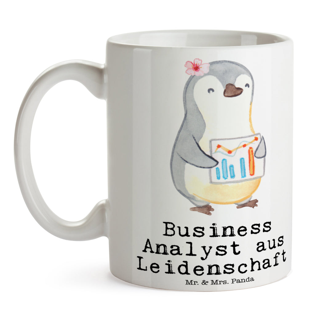 Tasse Business Analyst aus Leidenschaft  Becher, Kaffeetasse, Kaffeebecher, Tee, Frühstück, Büro  Beruf, Ausbildung, Jubiläum, Abschied, Rente, Kollege, Kollegin, Geschenk, Schenken, Arbeitskollege, Mitarbeiter, Firma, Danke, Dankeschön