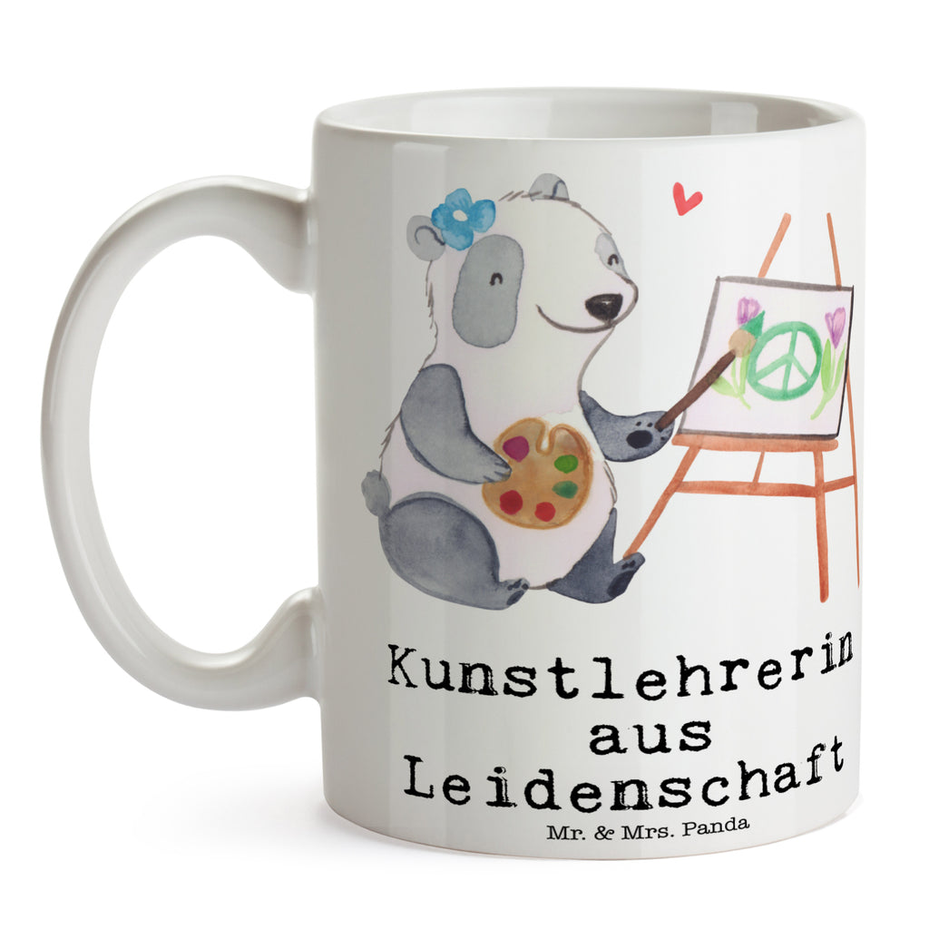 Tasse Kunstlehrerin aus Leidenschaft Kunstlehrerin, Kunstunterricht, Kunstschule,  Becher, Kaffeetasse, Kaffeebecher, Tee, Frühstück, Büro  Beruf, Ausbildung, Jubiläum, Abschied, Rente, Kollege, Kollegin, Geschenk, Schenken, Arbeitskollege, Mitarbeiter, Firma, Danke, Dankeschön