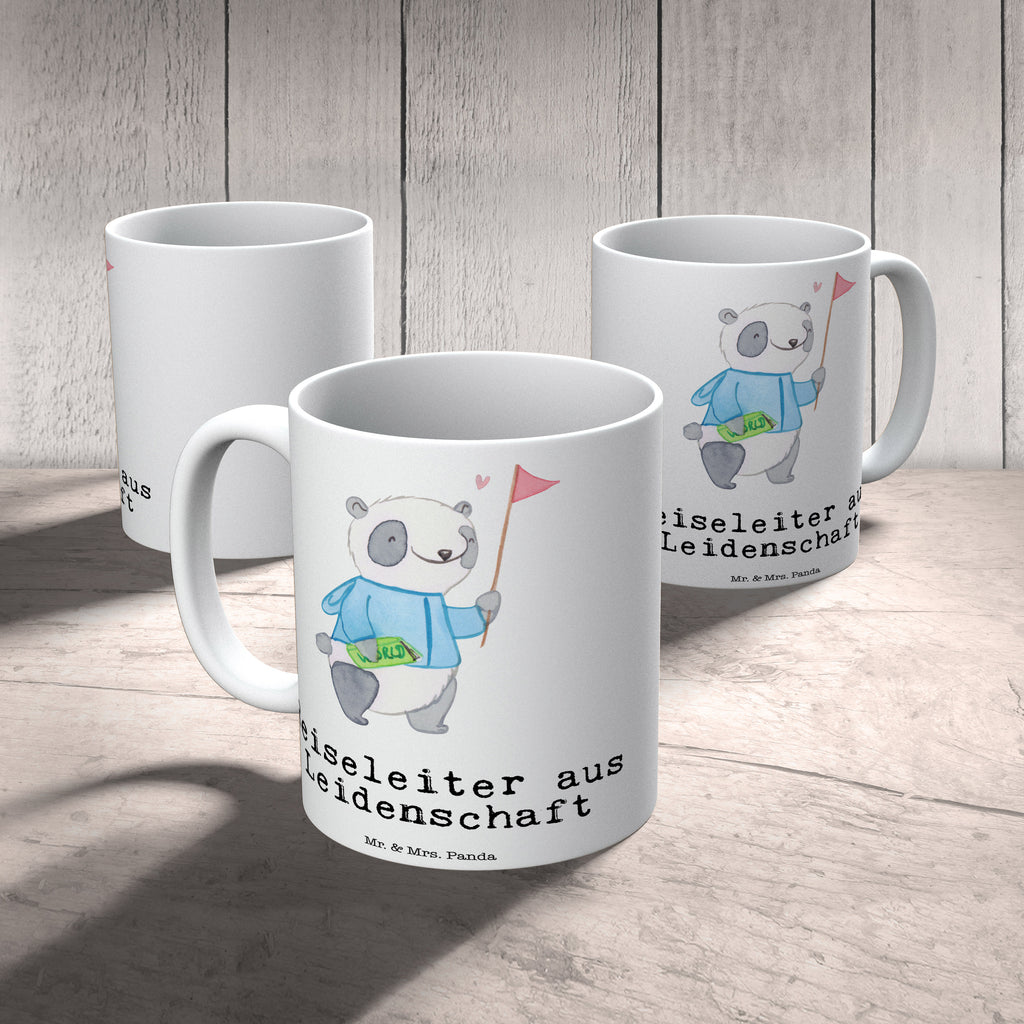 Tasse Reiseleiter aus Leidenschaft  Becher, Kaffeetasse, Kaffeebecher, Tee, Frühstück, Büro  Beruf, Ausbildung, Jubiläum, Abschied, Rente, Kollege, Kollegin, Geschenk, Schenken, Arbeitskollege, Mitarbeiter, Firma, Danke, Dankeschön