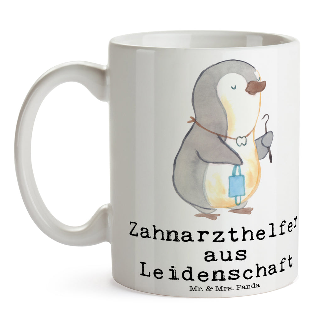 Tasse Zahnarzthelfer aus Leidenschaft  Becher, Kaffeetasse, Kaffeebecher, Tee, Frühstück, Büro  Beruf, Ausbildung, Jubiläum, Abschied, Rente, Kollege, Kollegin, Geschenk, Schenken, Arbeitskollege, Mitarbeiter, Firma, Danke, Dankeschön