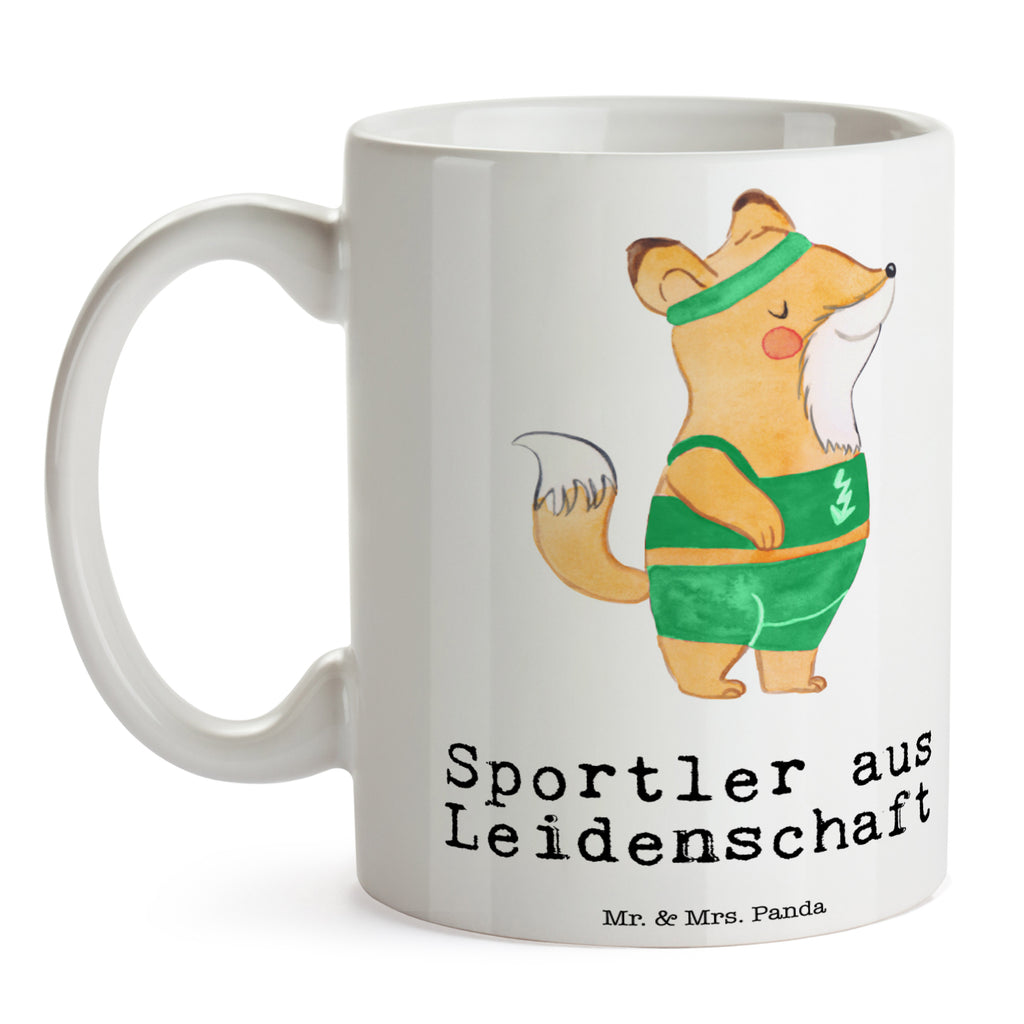 Tasse Sportler aus Leidenschaft  Becher, Kaffeetasse, Kaffeebecher, Tee, Frühstück, Büro  Beruf, Ausbildung, Jubiläum, Abschied, Rente, Kollege, Kollegin, Geschenk, Schenken, Arbeitskollege, Mitarbeiter, Firma, Danke, Dankeschön