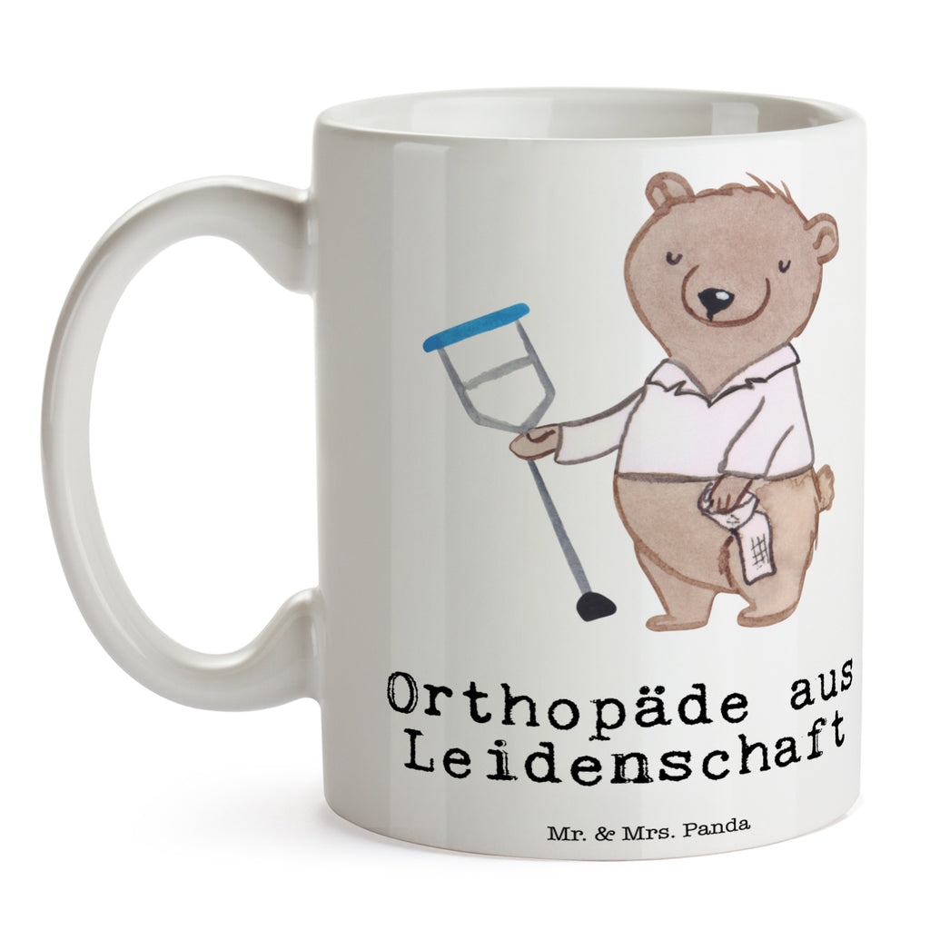 Tasse Orthopäde aus Leidenschaft Orthopäde, Facharzt, Orthopädie, Praxis, Eröffnung,  Becher, Kaffeetasse, Kaffeebecher, Tee, Frühstück, Büro  Beruf, Ausbildung, Jubiläum, Abschied, Rente, Kollege, Kollegin, Geschenk, Schenken, Arbeitskollege, Mitarbeiter, Firma, Danke, Dankeschön