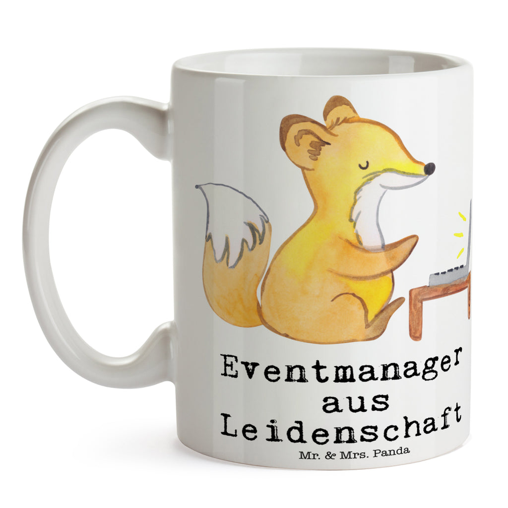 Tasse Eventmanager aus Leidenschaft Eventmanager, Veranstalter, Promoter,  Becher, Kaffeetasse, Kaffeebecher, Tee, Frühstück, Büro  Beruf, Ausbildung, Jubiläum, Abschied, Rente, Kollege, Kollegin, Geschenk, Schenken, Arbeitskollege, Mitarbeiter, Firma, Danke, Dankeschön