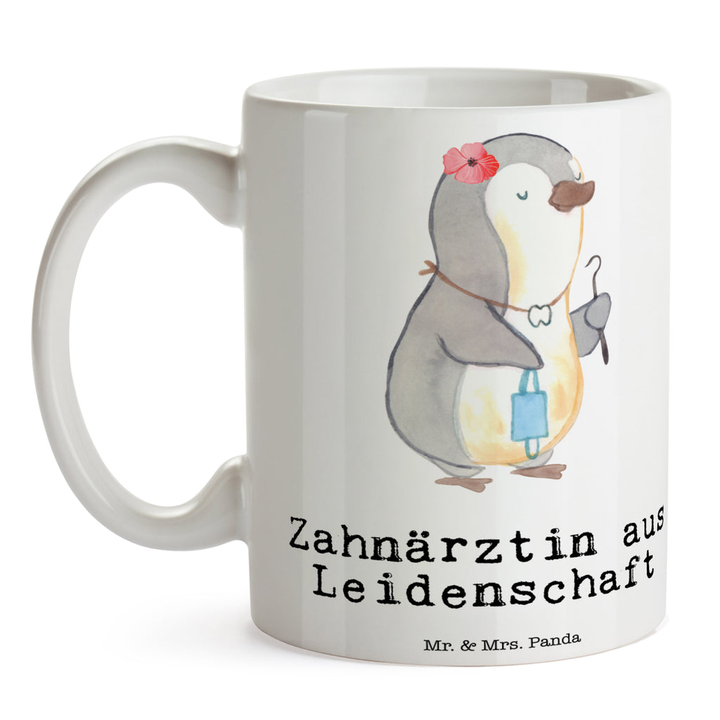 Tasse Zahnärztin aus Leidenschaft  Becher, Kaffeetasse, Kaffeebecher, Tee, Frühstück, Büro  Beruf, Ausbildung, Jubiläum, Abschied, Rente, Kollege, Kollegin, Geschenk, Schenken, Arbeitskollege, Mitarbeiter, Firma, Danke, Dankeschön