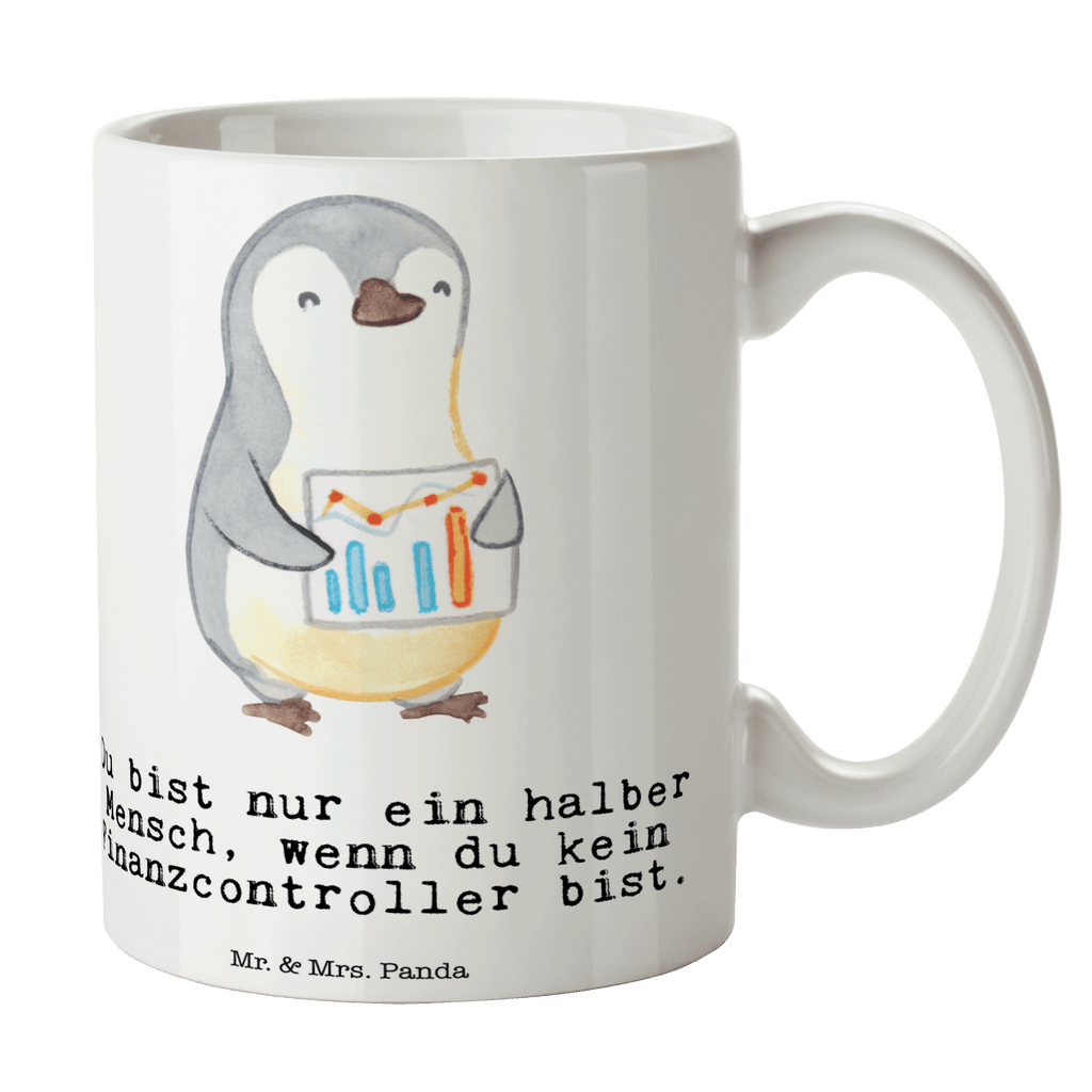 Tasse Finanzcontroller mit Herz  Becher, Kaffeetasse, Kaffeebecher, Tee, Frühstück, Büro  Beruf, Ausbildung, Jubiläum, Abschied, Rente, Kollege, Kollegin, Geschenk, Schenken, Arbeitskollege, Mitarbeiter, Firma, Danke, Dankeschön