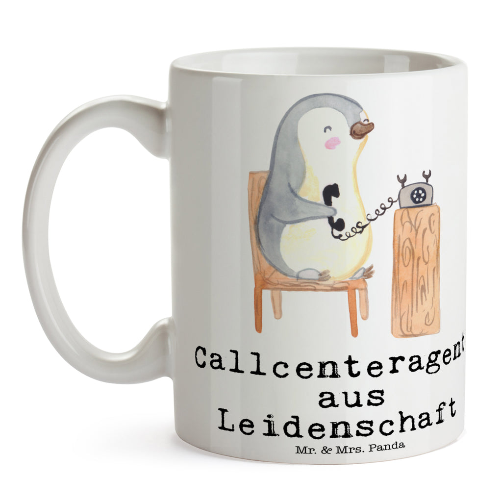 Tasse Callcenteragent aus Leidenschaft Kundendienstmitarbeiter, Callcenteragent, customer service, backoffice mitarbeiter,  Becher, Kaffeetasse, Kaffeebecher, Tee, Frühstück, Büro  Beruf, Ausbildung, Jubiläum, Abschied, Rente, Kollege, Kollegin, Geschenk, Schenken, Arbeitskollege, Mitarbeiter, Firma, Danke, Dankeschön