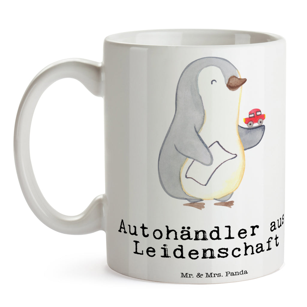 Tasse Autohändler aus Leidenschaft Autohändler, Eröffnung Autohaus, Autohandel, Gebrauchtwagenhändler, Autoverkäufer,   Becher, Kaffeetasse, Kaffeebecher, Tee, Frühstück, Büro  Beruf, Ausbildung, Jubiläum, Abschied, Rente, Kollege, Kollegin, Geschenk, Schenken, Arbeitskollege, Mitarbeiter, Firma, Danke, Dankeschön