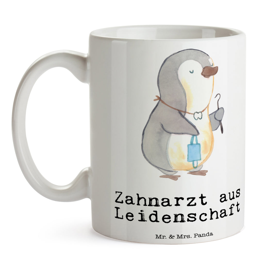 Tasse Zahnarzt aus Leidenschaft  Becher, Kaffeetasse, Kaffeebecher, Tee, Frühstück, Büro  Beruf, Ausbildung, Jubiläum, Abschied, Rente, Kollege, Kollegin, Geschenk, Schenken, Arbeitskollege, Mitarbeiter, Firma, Danke, Dankeschön