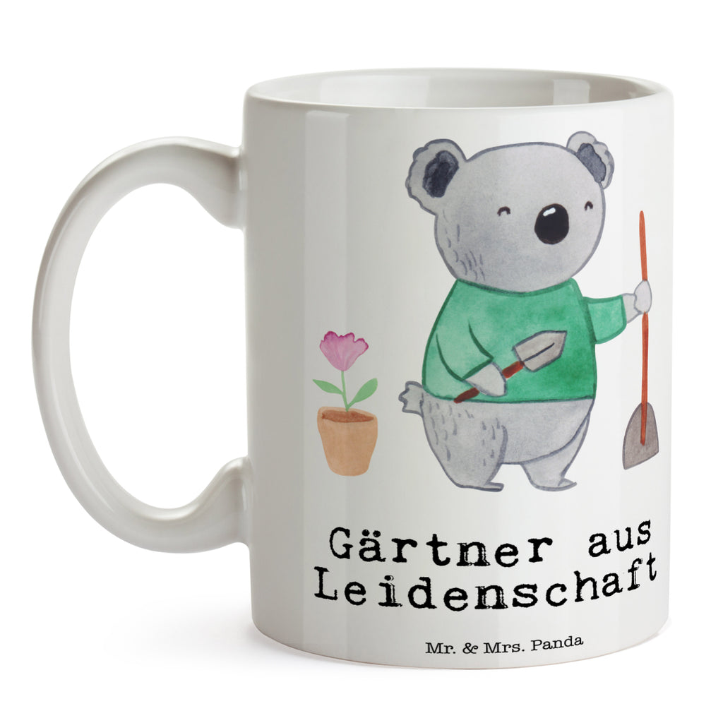 Tasse Gärtner aus Leidenschaft Gärtner, Gartenplaner, Gärtnerei, Gartenbau, Hobbygärtner, Garten- und Landschaftsbauer,  Becher, Kaffeetasse, Kaffeebecher, Tee, Frühstück, Büro  Beruf, Ausbildung, Jubiläum, Abschied, Rente, Kollege, Kollegin, Geschenk, Schenken, Arbeitskollege, Mitarbeiter, Firma, Danke, Dankeschön