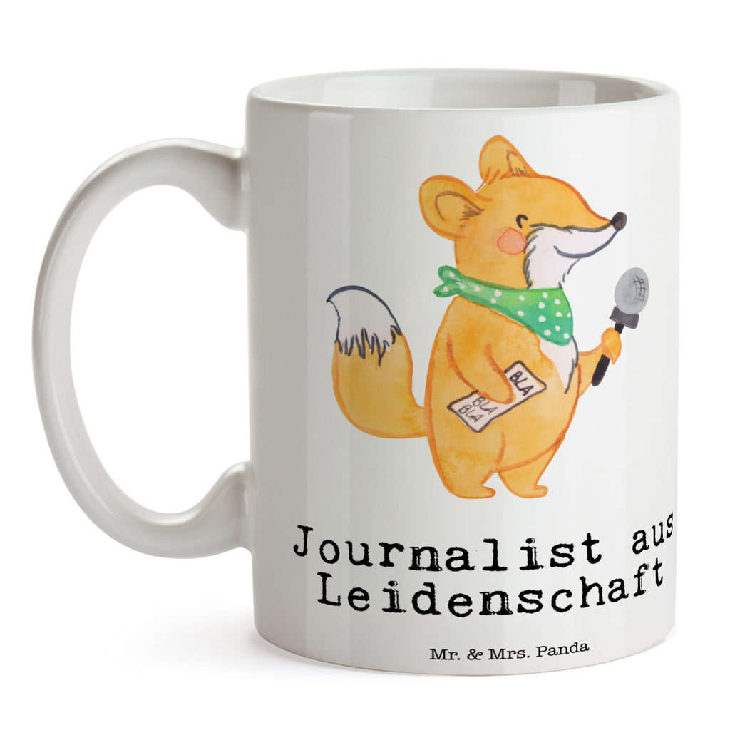 Tasse Journalist aus Leidenschaft Journalist, Reporter, Redakteur, Pressebüro, Ausbildung  , Studium Becher, Kaffeetasse, Kaffeebecher, Tee, Frühstück, Büro  Beruf, Ausbildung, Jubiläum, Abschied, Rente, Kollege, Kollegin, Geschenk, Schenken, Arbeitskollege, Mitarbeiter, Firma, Danke, Dankeschön