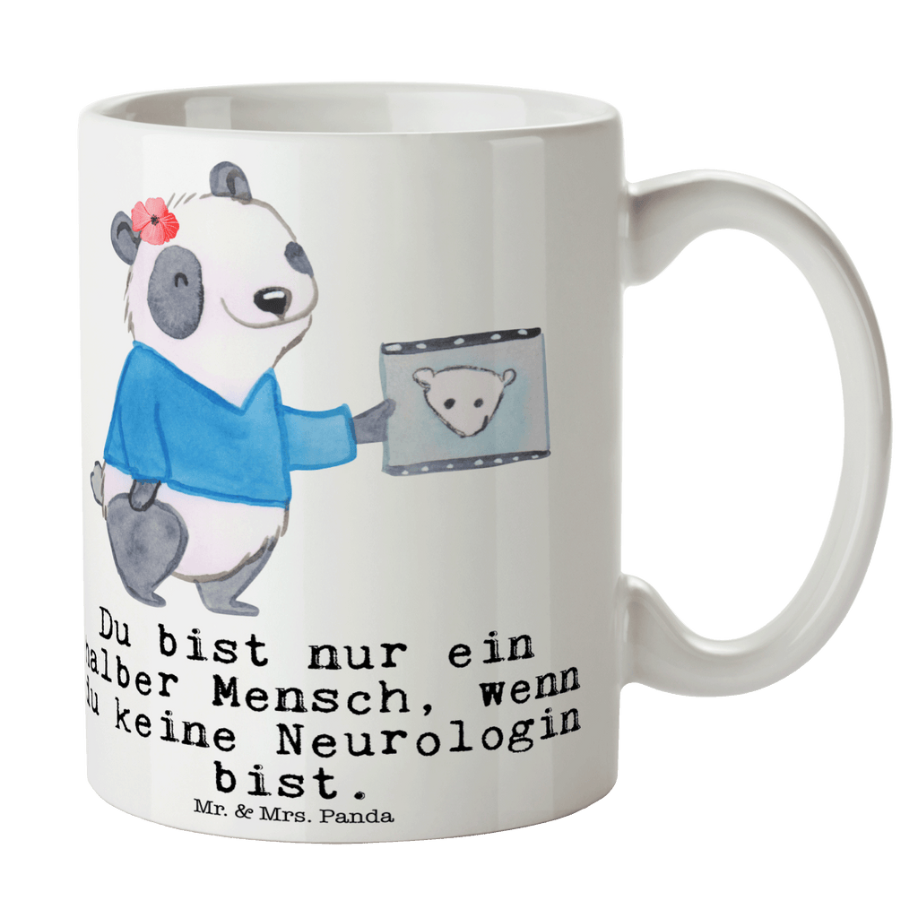 Tasse Neurologin mit Herz Neurologin, Neurologie, Mediziner, Medizinstudium,  Becher, Kaffeetasse, Kaffeebecher, Tee, Frühstück, Büro  Beruf, Ausbildung, Jubiläum, Abschied, Rente, Kollege, Kollegin, Geschenk, Schenken, Arbeitskollege, Mitarbeiter, Firma, Danke, Dankeschön