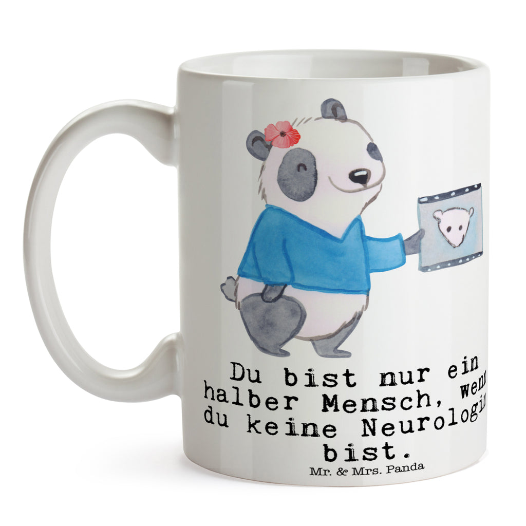 Tasse Neurologin mit Herz Neurologin, Neurologie, Mediziner, Medizinstudium,  Becher, Kaffeetasse, Kaffeebecher, Tee, Frühstück, Büro  Beruf, Ausbildung, Jubiläum, Abschied, Rente, Kollege, Kollegin, Geschenk, Schenken, Arbeitskollege, Mitarbeiter, Firma, Danke, Dankeschön