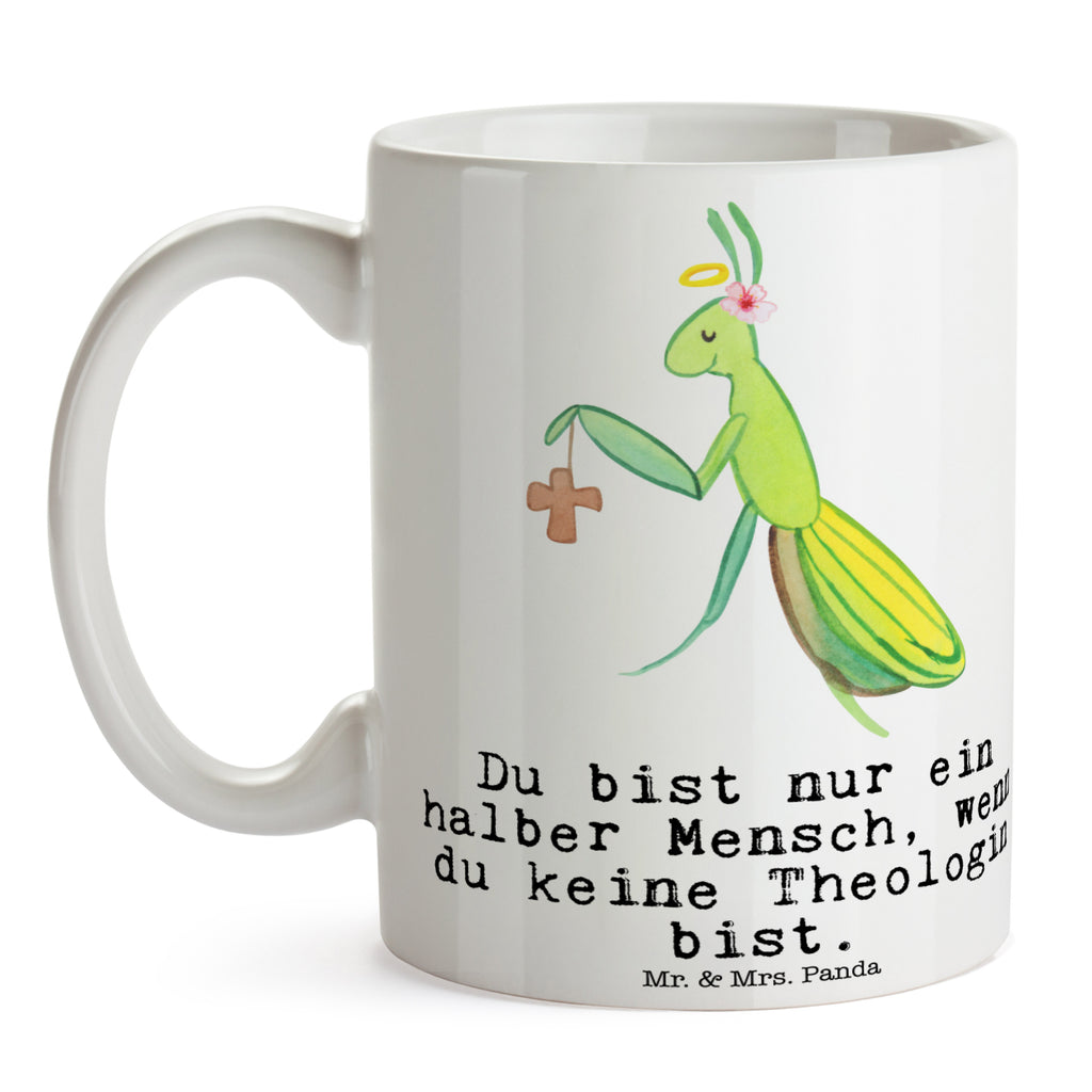 Tasse Theologin mit Herz  Becher, Kaffeetasse, Kaffeebecher, Tee, Frühstück, Büro  Beruf, Ausbildung, Jubiläum, Abschied, Rente, Kollege, Kollegin, Geschenk, Schenken, Arbeitskollege, Mitarbeiter, Firma, Danke, Dankeschön