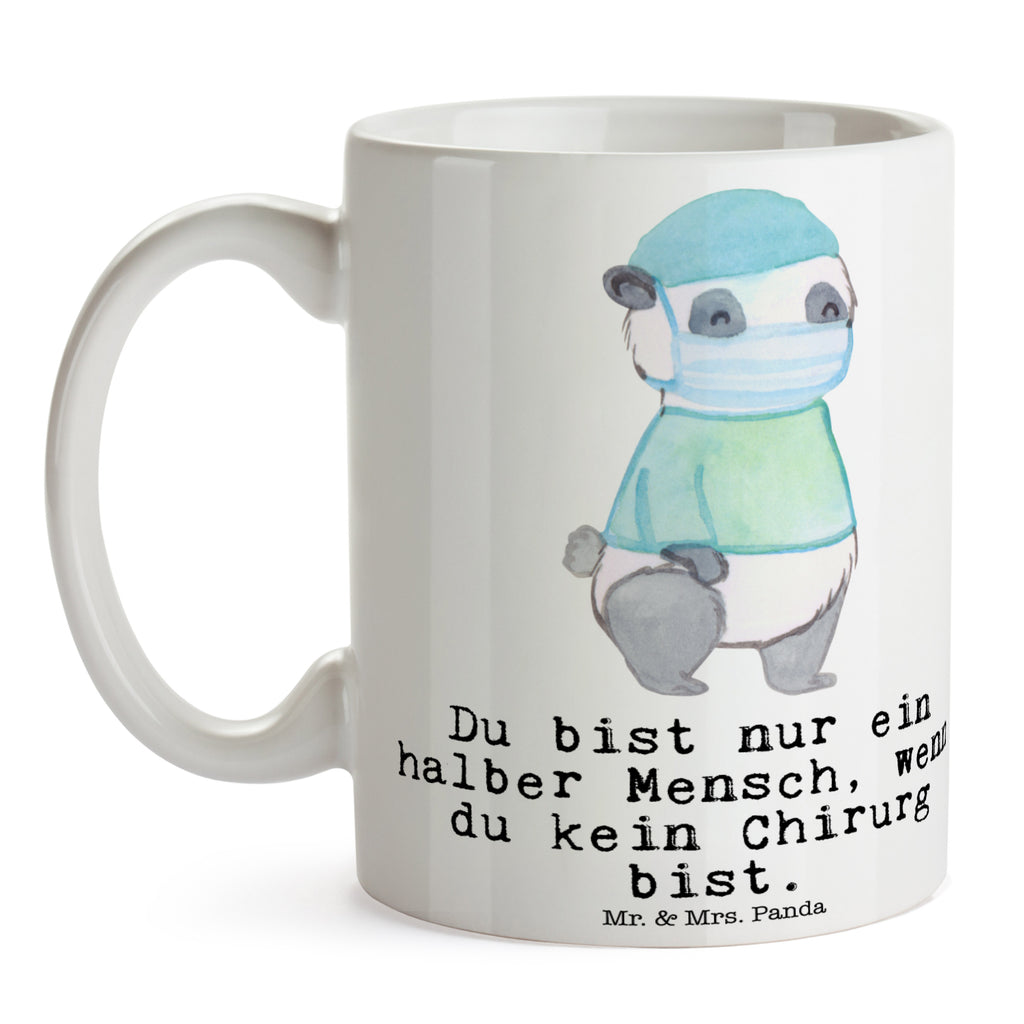 Tasse Chirurg mit Herz Chirurg, Unfallchirurg, Notfallchirurg,Krankenhaus, Arzt, Mediziner,   Becher, Kaffeetasse, Kaffeebecher, Tee, Frühstück, Büro  Beruf, Ausbildung, Jubiläum, Abschied, Rente, Kollege, Kollegin, Geschenk, Schenken, Arbeitskollege, Mitarbeiter, Firma, Danke, Dankeschön